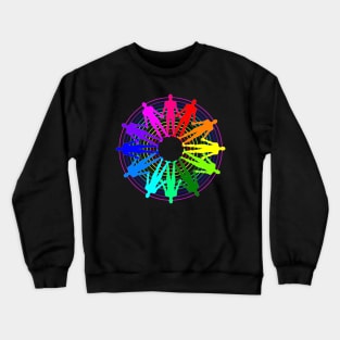 Awaken Man Mandala Crewneck Sweatshirt